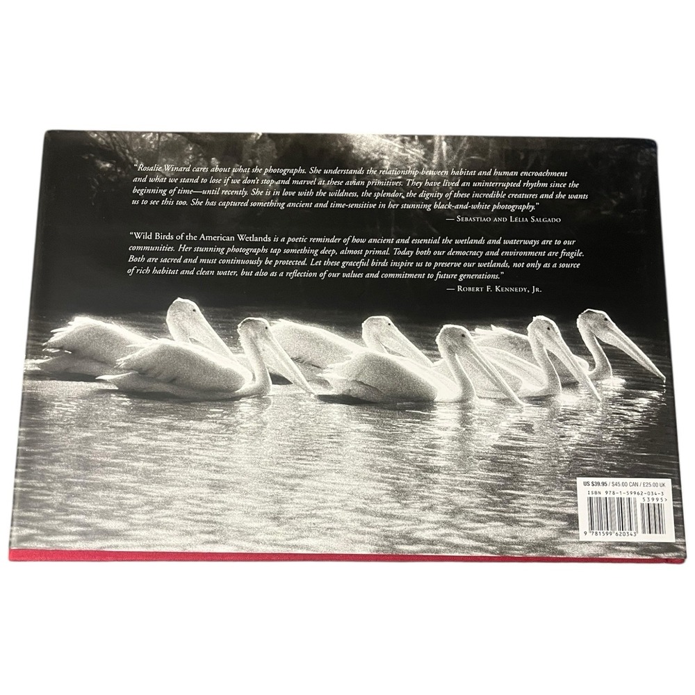 Wild Birds of the American Wetlands B&W Photo Coffee‎ Table Book Rosalie Winard - Picture 10 of 10
